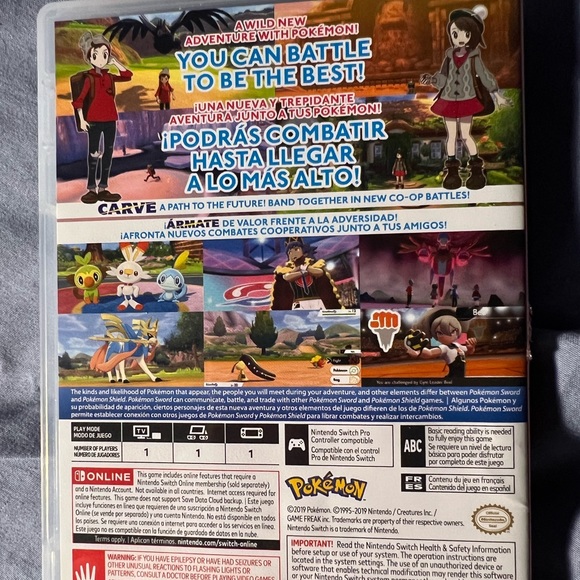 nintendo switch game bundle carnival and pokémon sword
